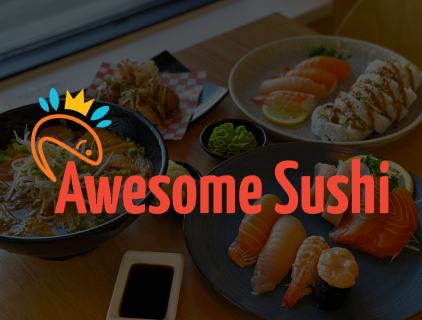 Awesome Sushi Banner